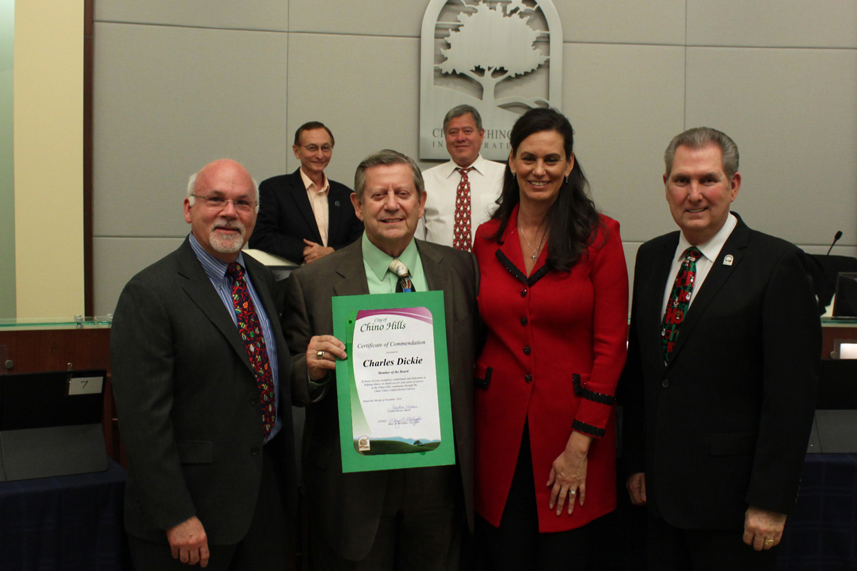 Charles Dickie Recognition